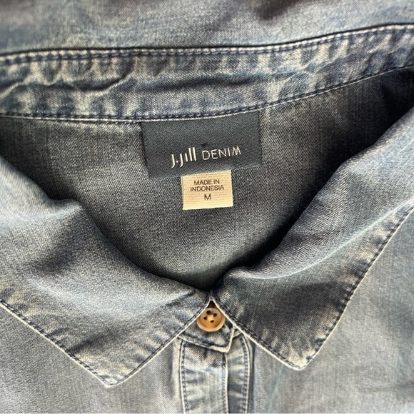 J. Jill denim dress women’s size M, very good preowned condition - Picture 9 of 9